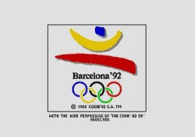 Olympic Gold Barcelona 92 Title Screen
